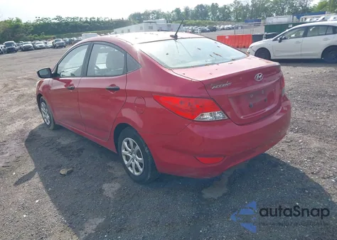 2012 Hyundai Accent Gls из США, поврежденный, VIN KMHCT4AEXCU108155